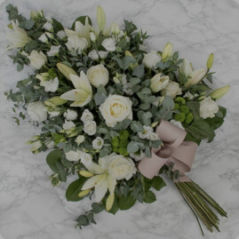 Gerbe piquet XL (couleur au choix blanc, rouge, rose, orange)