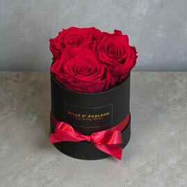 Belle D'Avalane box 3 roses