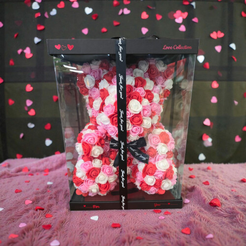 Ours 40 cm Rose Multi